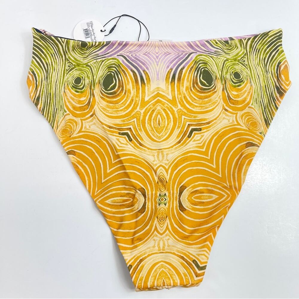 Andrea Iyamah Akacia Woodgrain Bikini Bottom - Picture 13 of 15